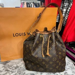 Louis Vuitton Brown Monogram Bag
